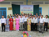 Tổ chức Lễ bàn giao nhà công vụ giáo viên Trường THCS Sơn Lâm, huyện Bắc Bình