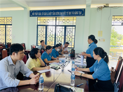 Tánh Linh: UBKT Liên đoàn Lao động huyện kiểm tra, giám sát các CĐCS trực thuộc năm 2024 (đợt 1)