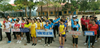 Cụm công đoàn cơ sở các trường khu vực Lạc Tánh tổ chức Giải bóng chuyền nữ.