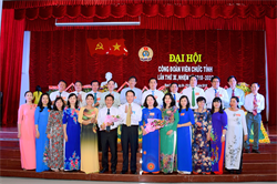 Đại hội Đại biểu Công đoàn Viên chức tỉnh Bình Thuận khóa III, (2018 - 2023)