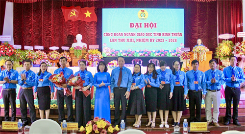 Ông Đặng Minh Trí tái cử Chủ tịch Công đoàn ngành Giáo dục Bình Thuận