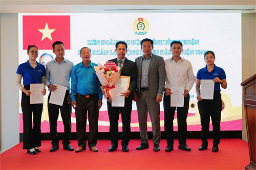 HOẠT ĐỘNG CÔNG ĐOÀN HUYỆN HÀM THUẬN NAM QUÝ I NĂM 2025 