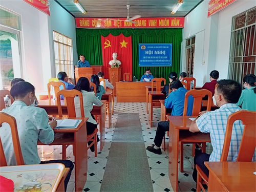 Tánh Linh tổ chức Hội nghị Tổng kết hoạt động công đoàn năm 2021