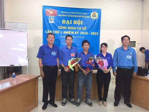Đại hội công đoàn cơ sở Công ty cổ phần phong điện Thuận Bình lần thứ I, nhiệm kỳ 2018 - 2023
