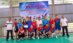 Hội thao công đoàn cơ sở Trường Cao đẳng Bình Thuận đầy hấp dẫn