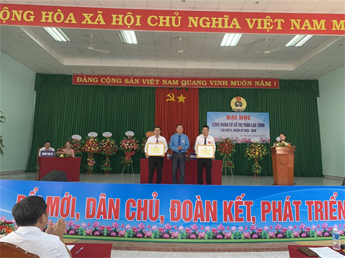 Liên đoàn Lao Động huyện Tánh Linh tổ chức Đại hội điểmCông đoàn cơ sở nhiệm kỳ 2023-2028
