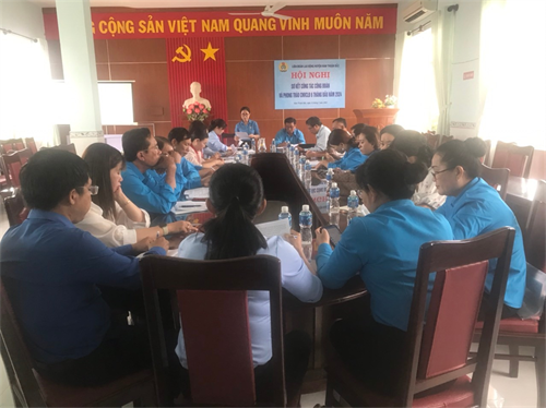 LĐLĐ Hàm Thuận Bắc: Sơ kết công tác Công đoàn và phong trào CNVCLĐ 6 tháng đầu năm 2024