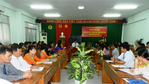 Tọa đàm nâng cao chất lượng hoạt động nữ công Công đoàn các cấp