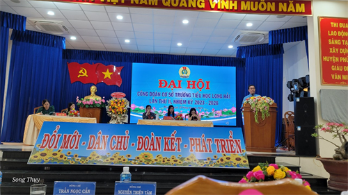 Phú Quý: Tổ chức Đại hội điểm Công đoàn cơ sở, nhiệm kỳ 2023 - 2028
