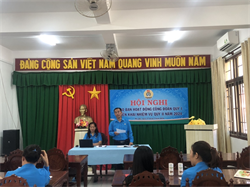 Phú Quý: Tổ chức hội nghị giao ban hoạt động công đoàn quý I