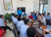 Thường trực Liên đoàn Lao động tỉnh thăm, tặng quà cho công nhân lao động trực Tết năm 2024