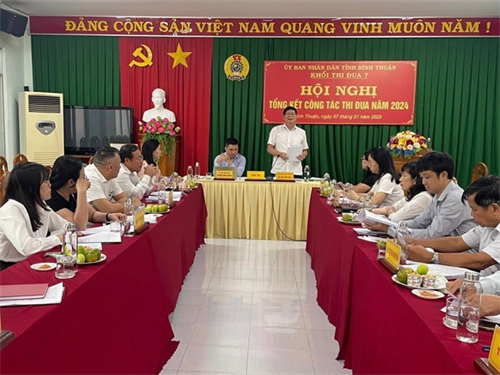 Hội nghị Tổng kết phong trào thi đua của Khối thi đua 7 năm 2024