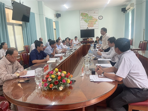 Kiểm tra việc thực hiện Đề án xóa nhà tạm, nhà dột nát trên địa bàn huyện Hàm Thuận Bắc