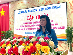 Tập huấn phong trào “Toàn dân đoàn kết xây dựng đời sống văn hóa” giai đoạn 2021-2026