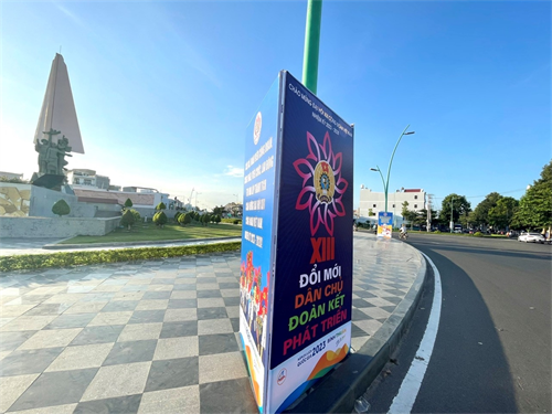Liên đoàn Lao động tỉnh tuyên truyền Đại hội XIII Công đoàn Việt Nam, nhiệm kỳ 2023 - 2028