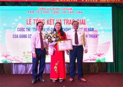 Kết quả tham gia Cuộc thi tìm hiểu về truyền thống lịch sử 90 năm của Đảng Cộng sản Việt Nam