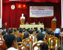 Đoàn Đại biểu Quốc hội tiếp xúc cử tri chuyên đề với công nhân lao động Bình Thuận