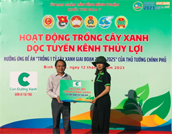 Khối thi đua 7 trồng cây xanh hưởng ứng Đề án “Trồng một tỷ cây xanh” của Thủ tướng Chính phủ