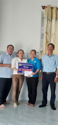 LĐLĐ Tánh Linh Trao nhà Mái ấm Công đoàn năm 2024