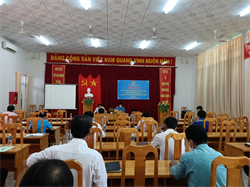 Liên đoàn Lao động huyện Tuy Phong tổ chức Hội nghị tổng kết hoạt động Công đoàn năm 2021
