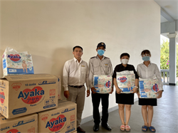 Công đoàn Công ty TNHH Sea Links City Trao tặng Tã giấy AYaka cho đoàn viên, công nhân, lao động