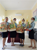 CĐCS Trung tâm GDNN và SHLX Bình Thuận tặng quà cho đoàn viên nhân dịp Tết Nguyên đán Quý Mão 2023