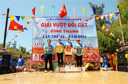 Tuy Phong: Phối hợp tổ chức Giải Vượt đồi cát Bình Thạnh lần thứ XXI năm 2024