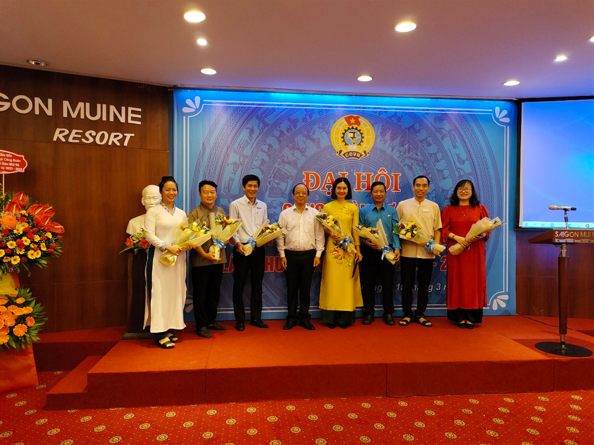 Đại hội CĐCS Công ty Cổ phần du lịch khách sạn Sài Gòn Mũi Né, nhiệm kỳ 2023-2028