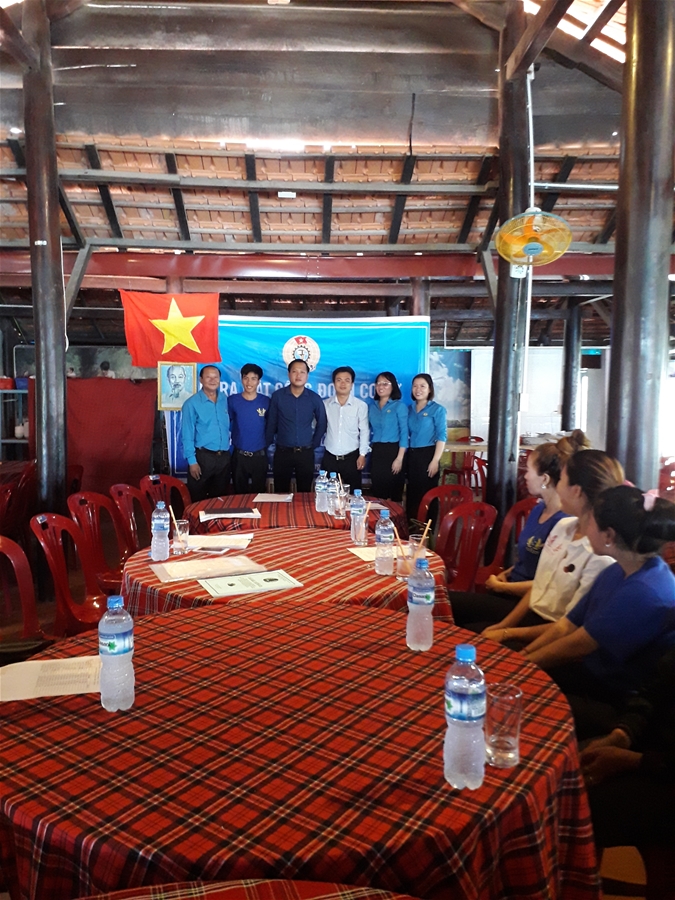 Lễ thành lập CĐCS Công ty Cổ phần TM&DV BĐS nghỉ dưỡng Ý Ngọc Bình Thuận