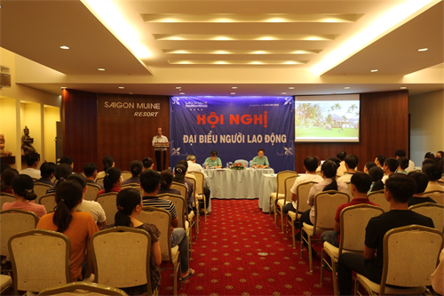 Công ty cổ phần du lịch khách sạn Sài Gòn - Mũi Né tổ chức Hội nghị Đại biểu người lao động năm 2020