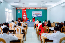 CĐCS Hội Chữ thập đỏ tỉnh phối hợp tổ chức Hội nghị Cán bộ, công chức – Người lao động năm 2021