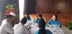 Kiểm tra công tác nữ tại Công ty cổ phần TM DL Dốc Đá Phú Hài