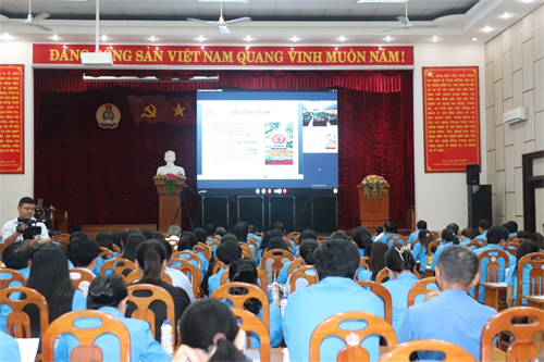Hội nghị toàn quốc nghiên cứu, học tập, quán triệt nghị quyết Đại hội XIII Công đoàn Việt Nam