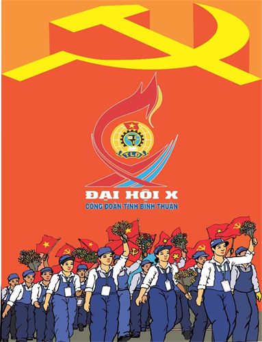 Đẩy mạnh công tác tuyên truyền Đại hội X Công đoàn Bình Thuận