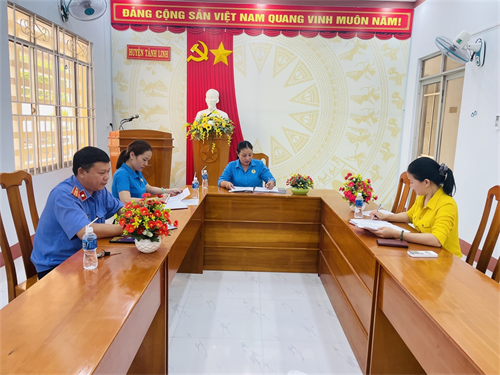 Ủy ban Kiểm tra LĐLĐ huyện Tánh Linh triển khai nhiệm vụ năm 2024
